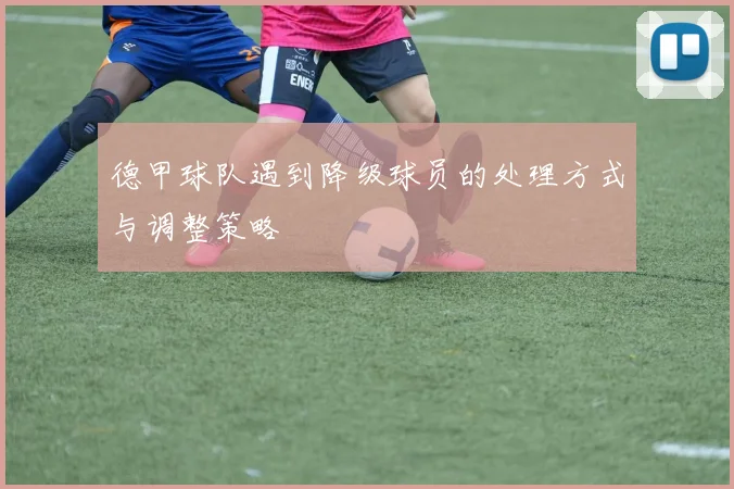 德甲球队遇到降级球员的处理方式与调整策略