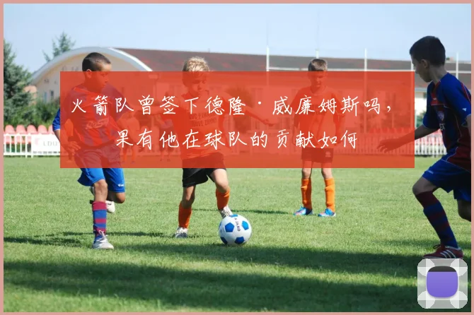 火箭队曾签下德隆·威廉姆斯吗，如果有他在球队的贡献如何